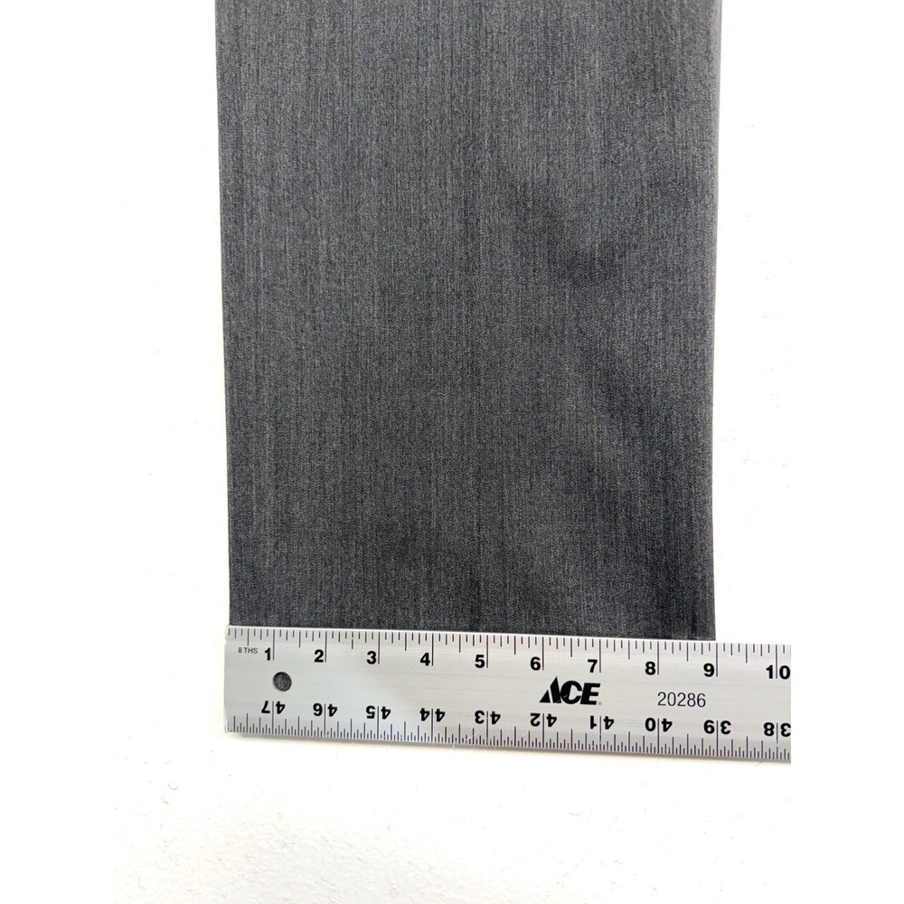 vtg Y2K Jos A Bank 34x30 Charcoal Dress Pants Trousers Pleated Cuffed Wool - Picture 5 of 8